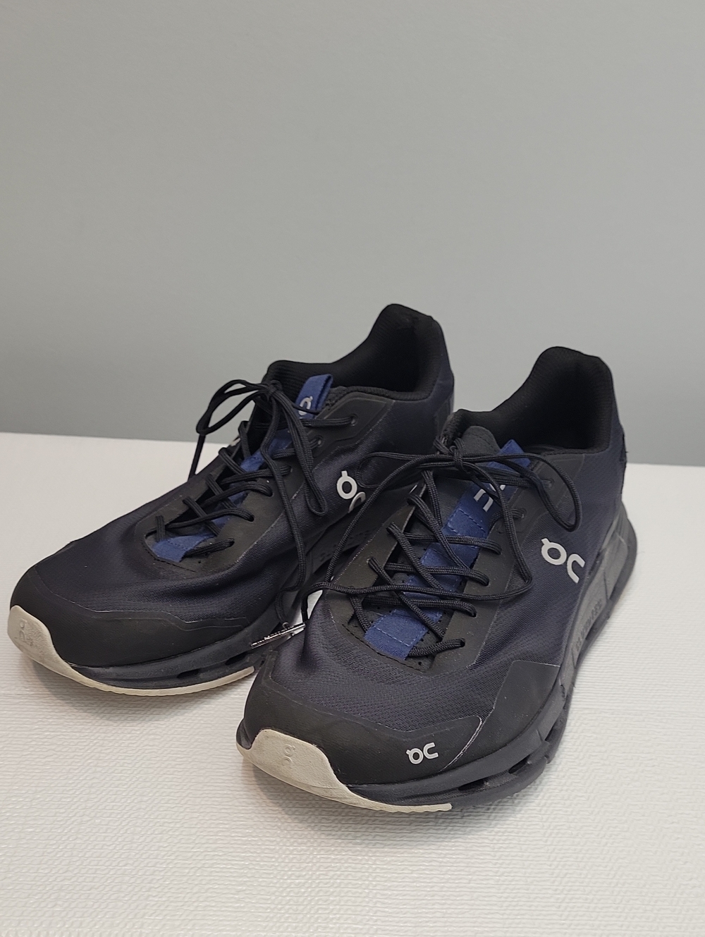 On Running Cloudnova Form Cloudtec Mens 10.5 Black Twilight Sneakers 26.98312